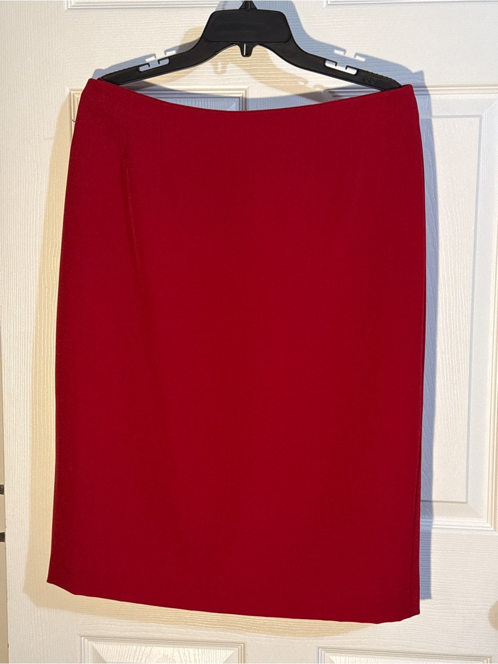 Kasper Red Pencil Skirt